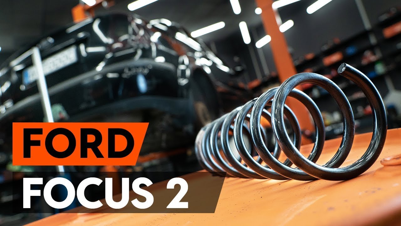 Como substituir molas de suspensão traseira no FORD FOCUS 2 (DA) [TUTORIAL AUTODOC]