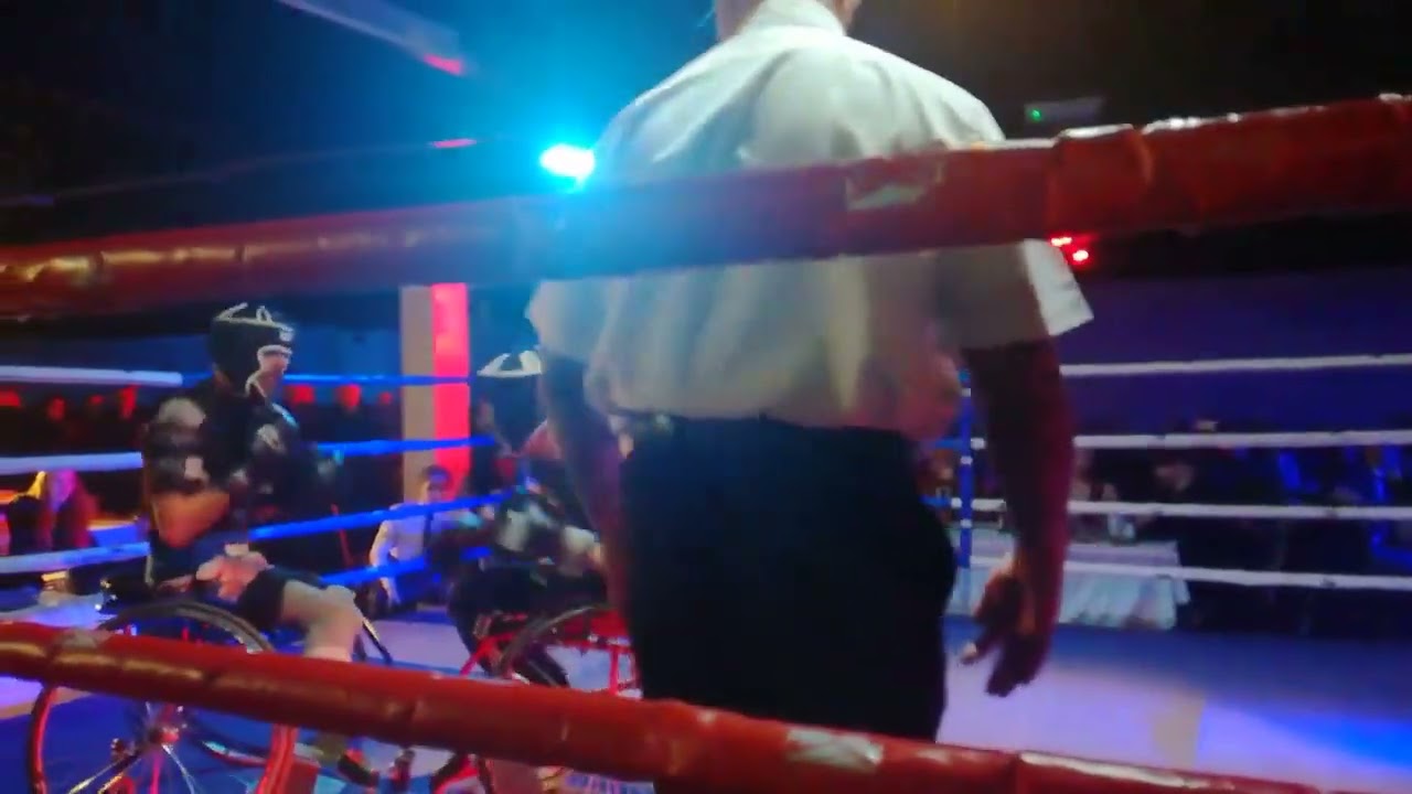 WABC wheelchair boxing unseen footage. part 1