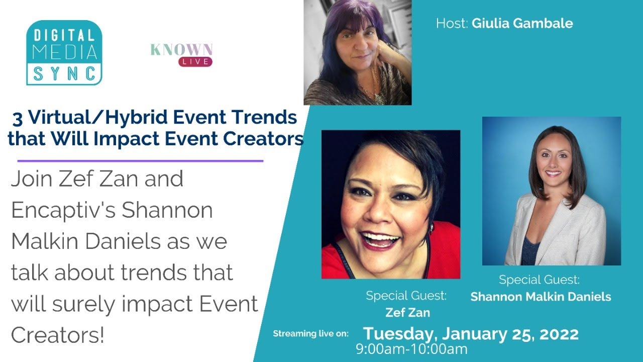 3 Virtual/Hybrid Event Trends that Will Impact Event Creators