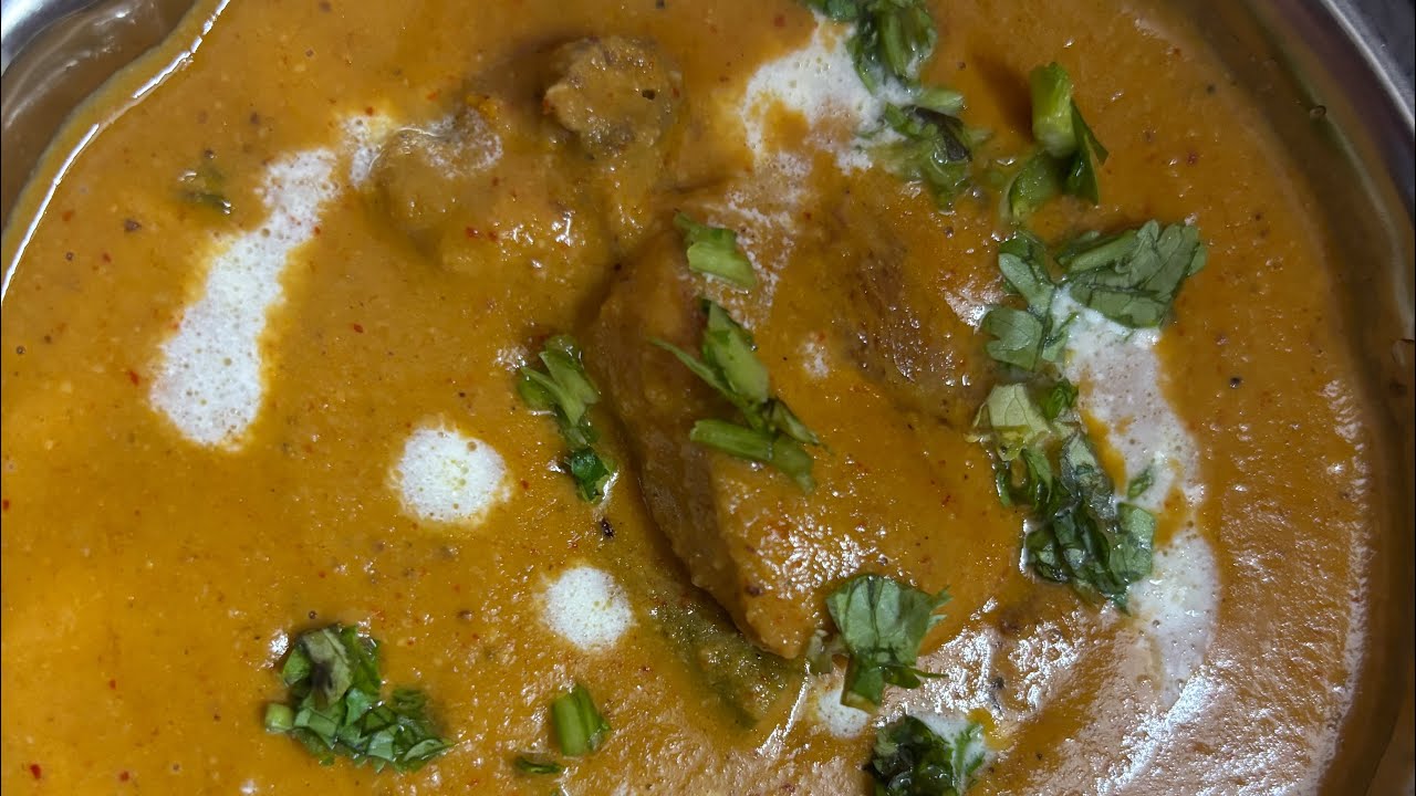 1st attempt by Anisha ||Butter chicken ||…😋😋 yummy