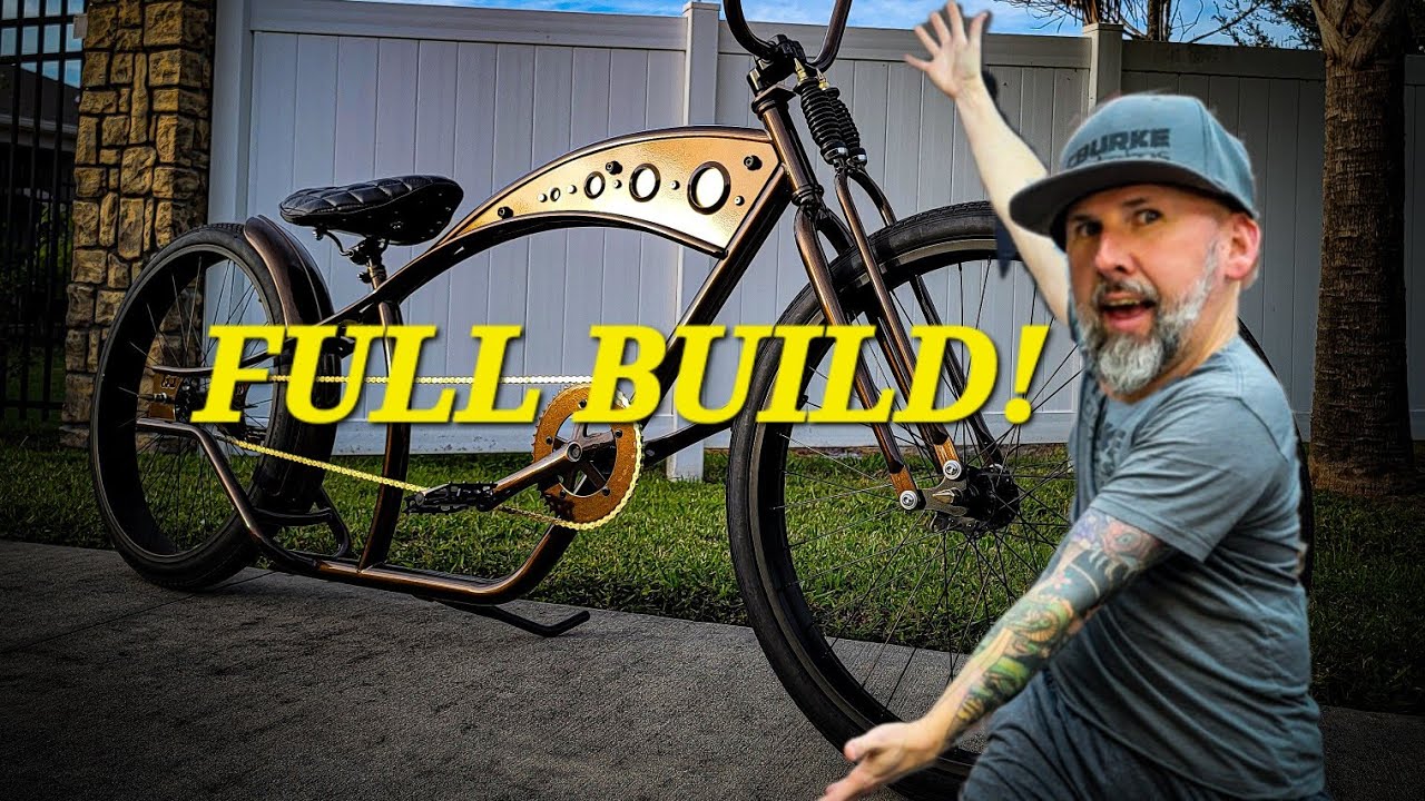 Making a Store Bought Bicycle Look Custom: FULL BUILD