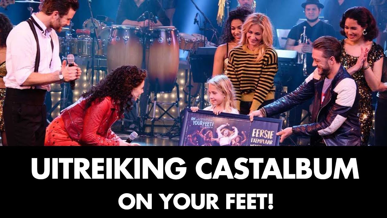 Wendy van Dijk en dochter Lizzy reiken castalbum uit | On Your Feet!