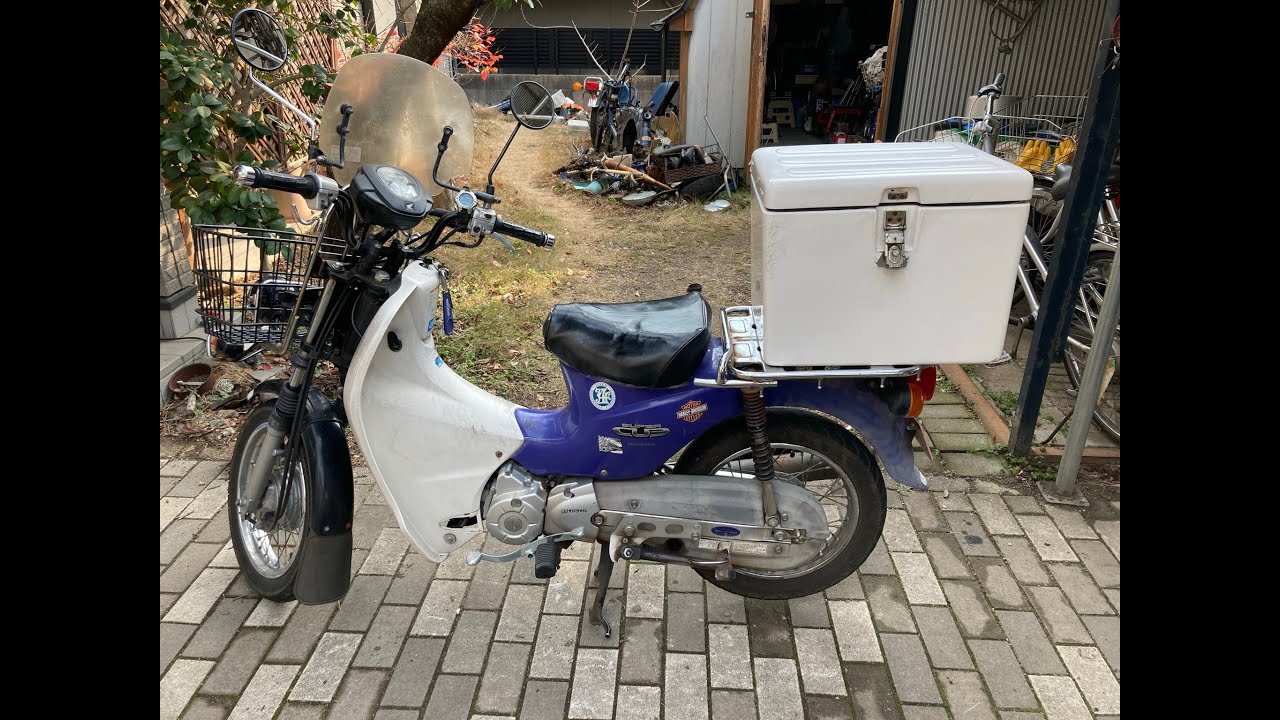 ホンダ　スーパーカブ110プロ　JA07プロ　チェーンスプロケ交換