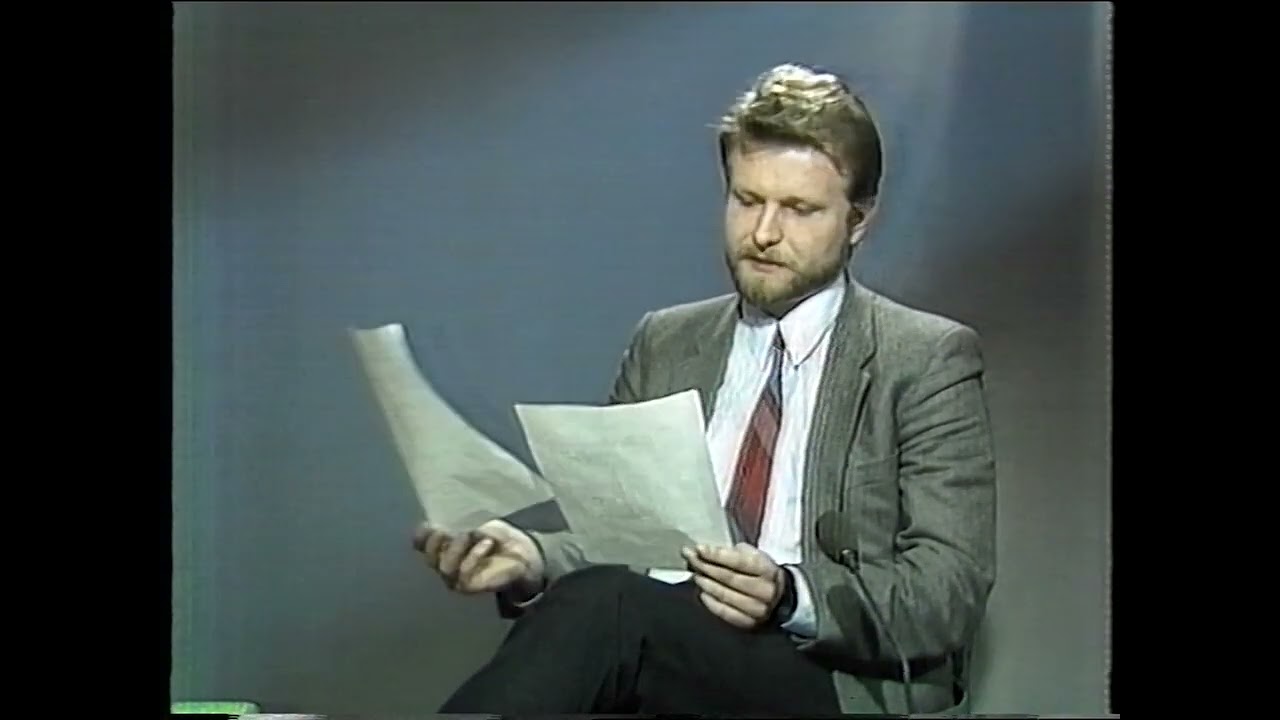 Danas najava i kraj programa (TVZ, 26.03.1989.)