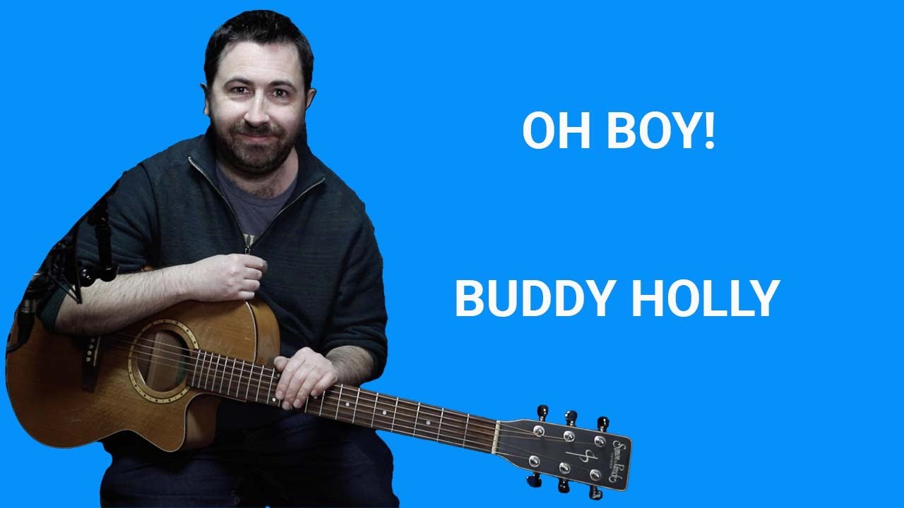 How to play Oh Boy (Buddy Holly) | Acoustic Guitar Lesson