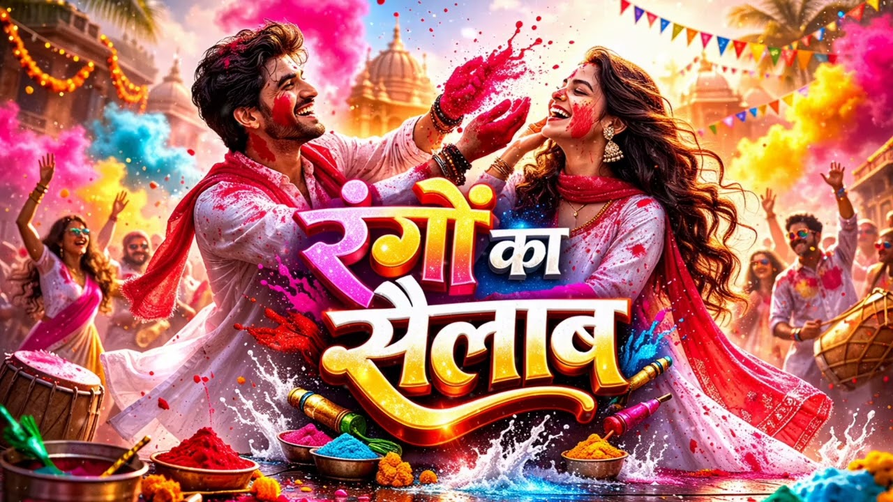 रंगों का सेलाब | Holi Special Song 2026 | Rangon Ka Sailaab | Latest Holi Dance Song