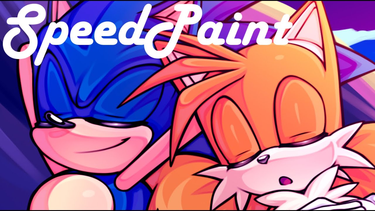 Sonic and Tails | SpeedPaint | Commission