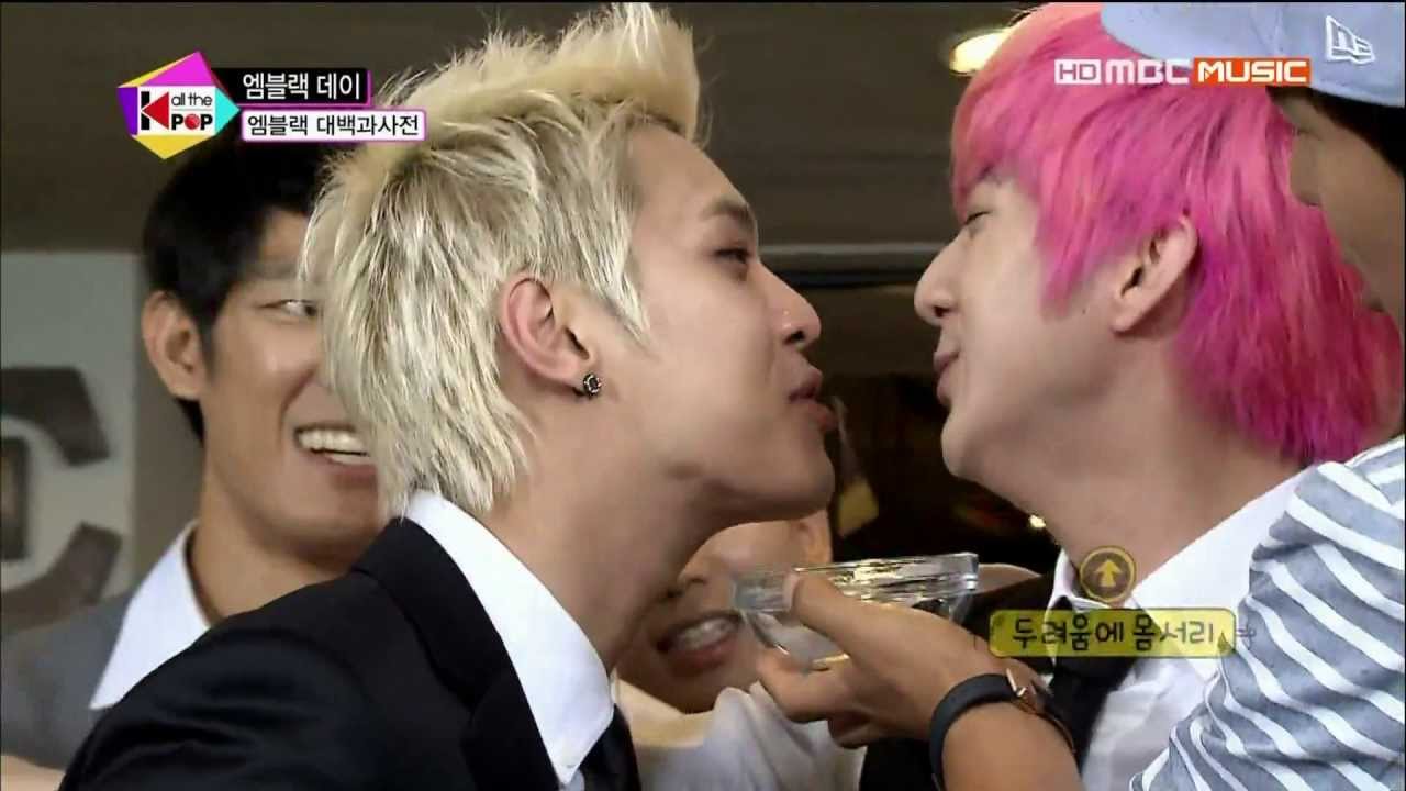 [HD] 130723 ATK MBLAQ SeungDoong Pepero Game