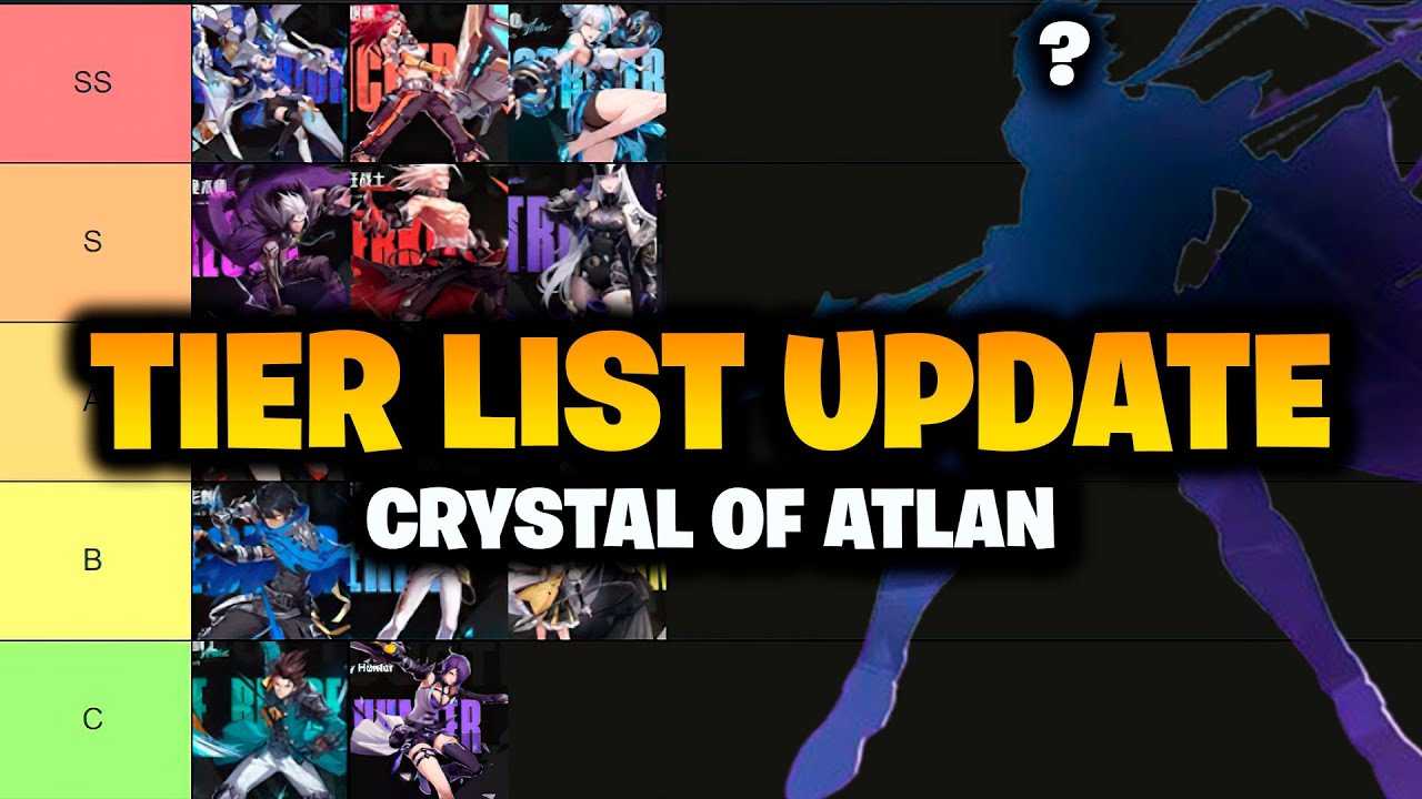 TIER LIST UPDATE - CRYSTAL OF ATLAN