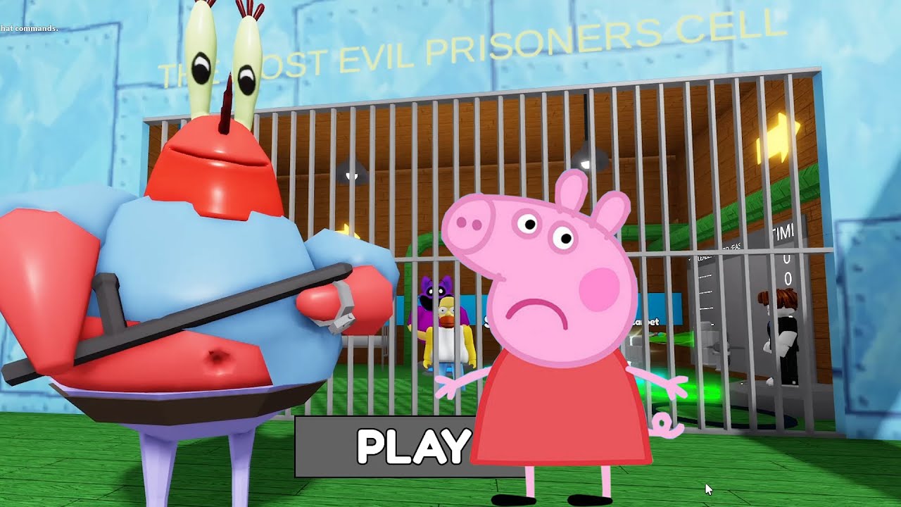 Pepa Prase - KEBA KRABA ŽELI DA ME POJEDE - Pepa Prase na srpskom ROBLOX