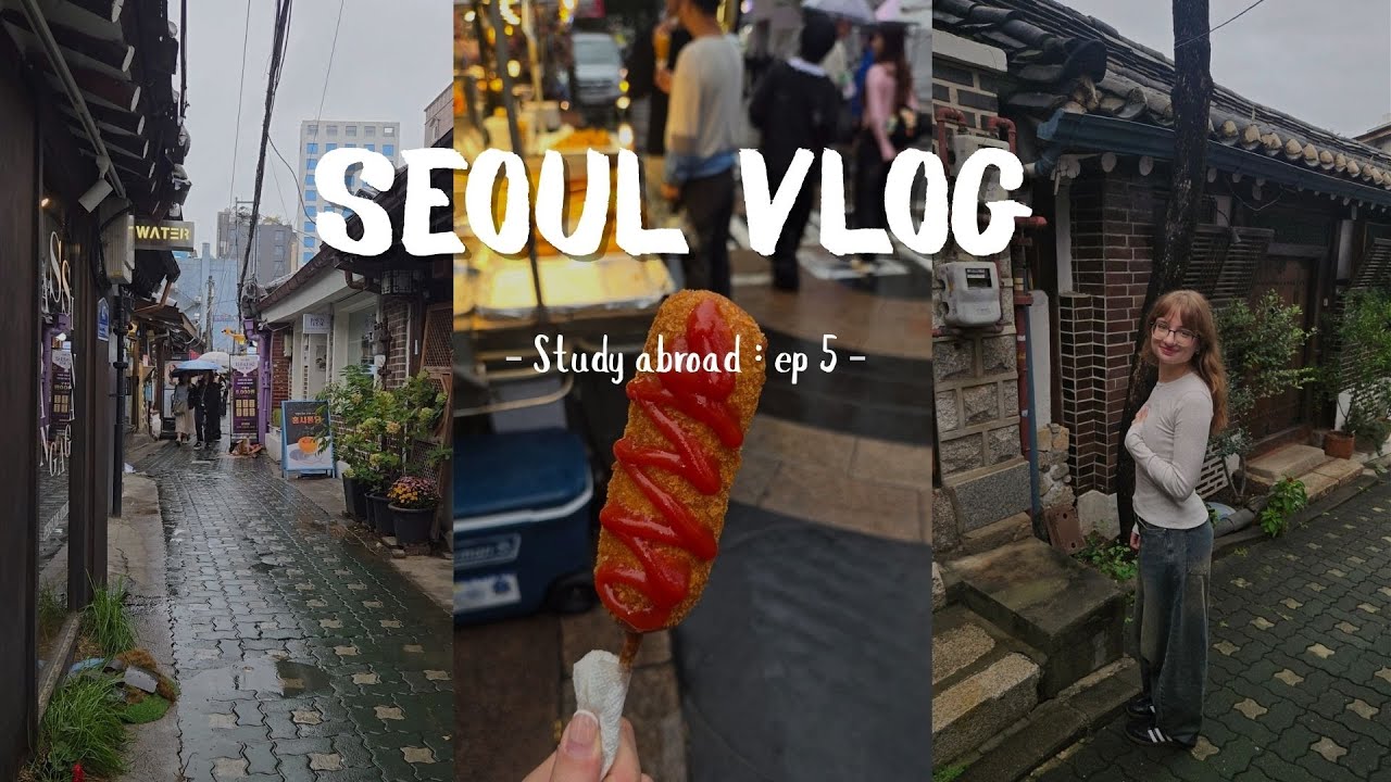 Seoul vlog (street food, shopping, visiting...)