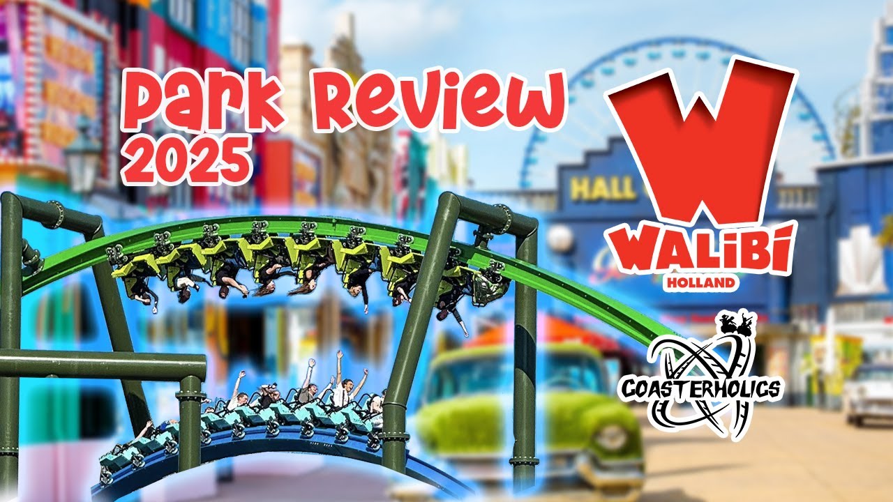 Walibi Holland 2025 Park Review 4K.