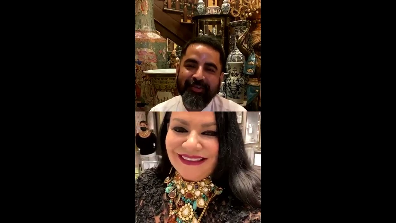 The Bergdorf Goodman virtual jewellery trunk show with Sabyasachi