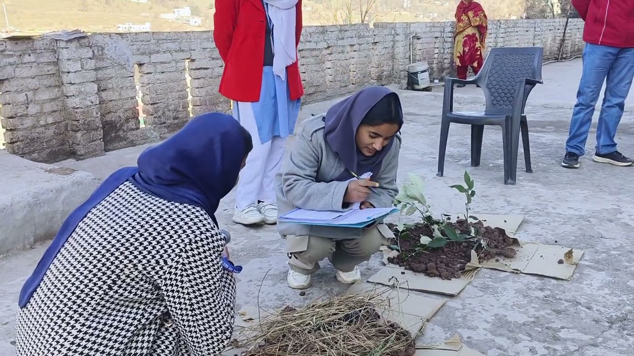 Students performing on Polythene – a Man-Made Disaster A strong message to protect our environment.