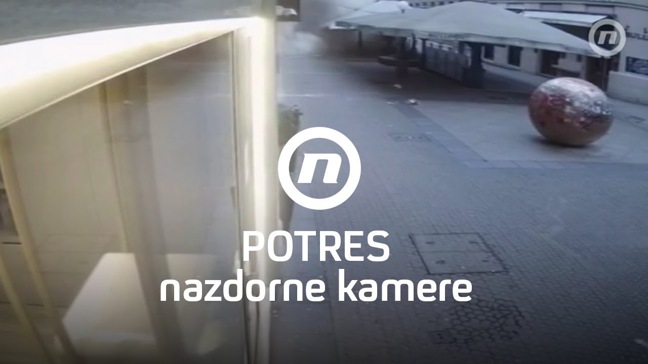 Potres u Zagrebu, nadzorne kamere I Dnevnik Nove TV