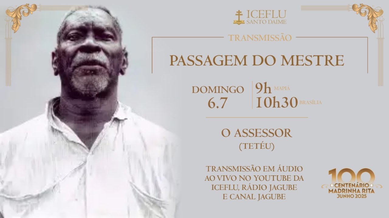 Ao Vivo - Homenagem a Passagem do Mestre Raimundo Irineu Serra - Hinário O Assessor( Tetéu)