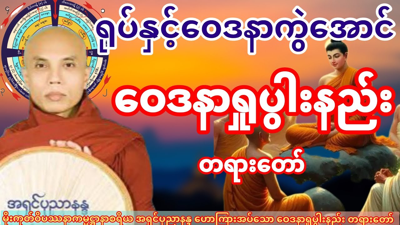 ဝေဒနာရှုပွားနည်း တရားတော် (ဆရာတော် အရှင်ပုညာနန္ဒ)