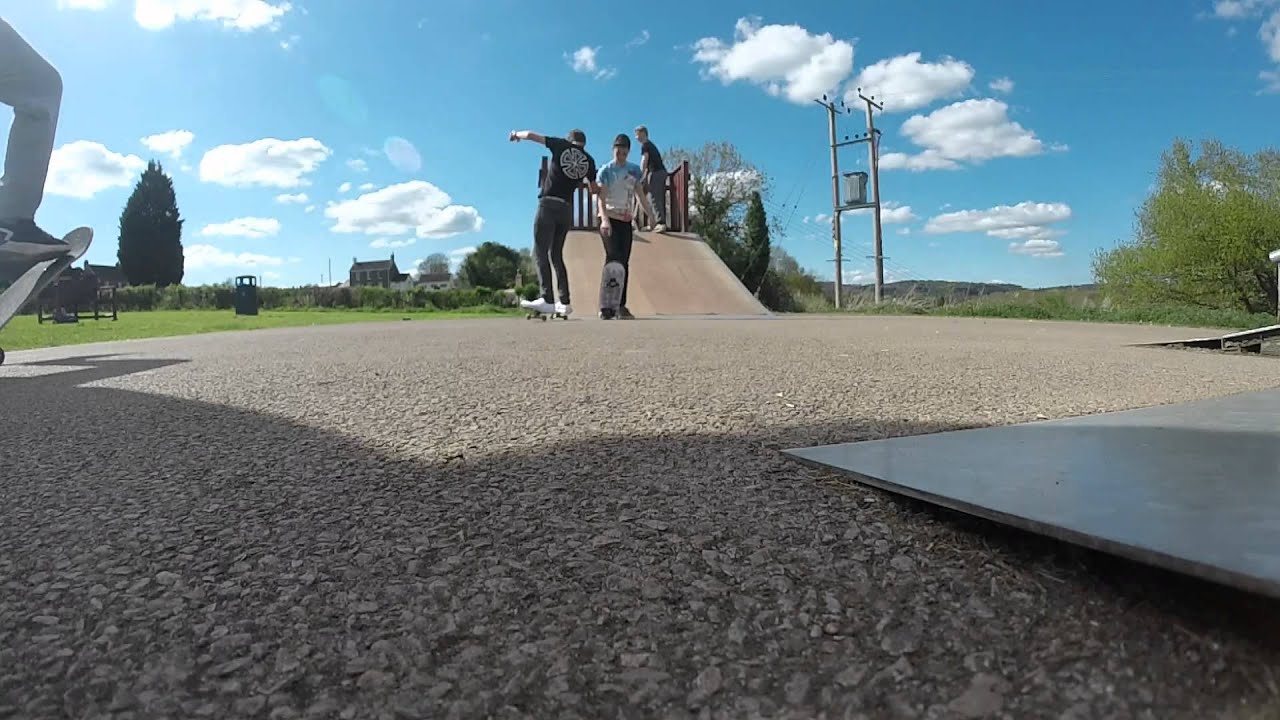 Skating Woolaston April 2015, Slow Motion Clip Compelation