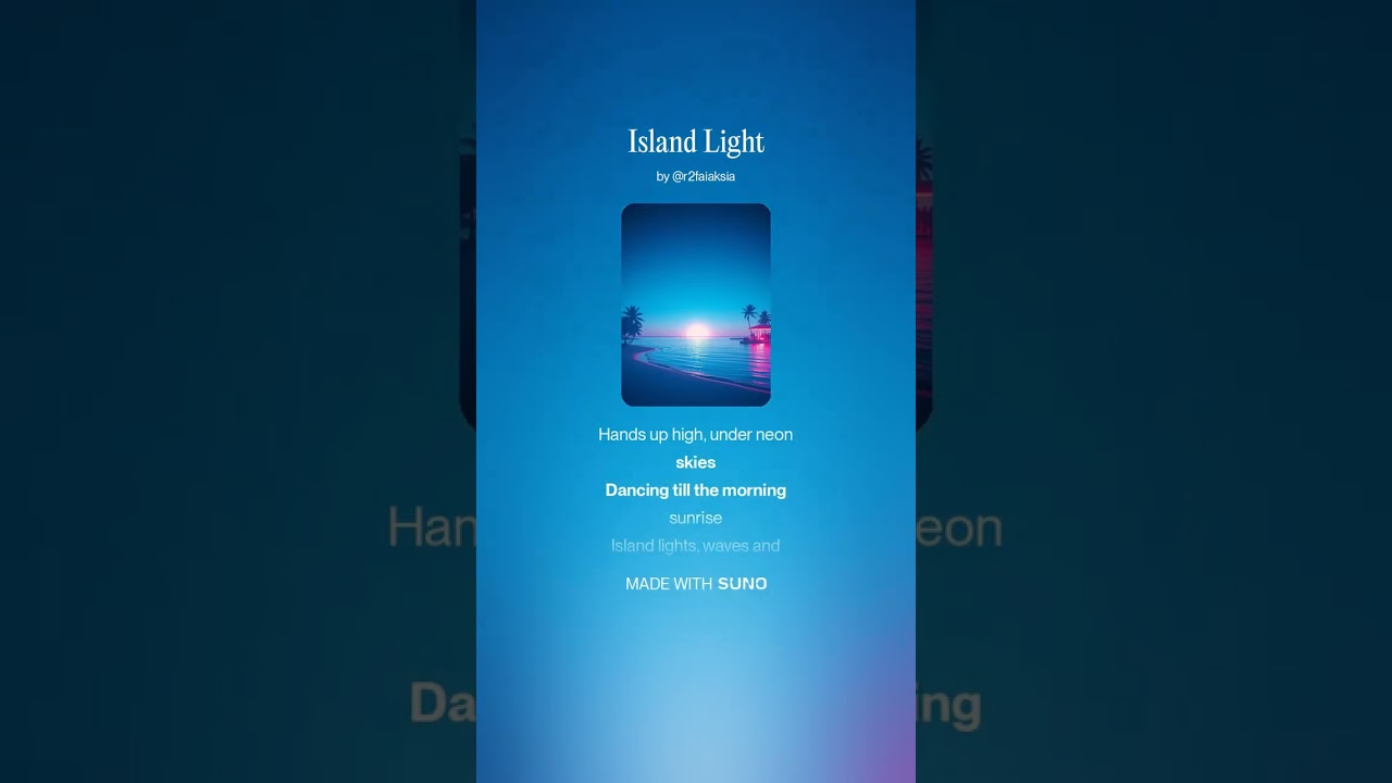 Island Lights #housemusic 