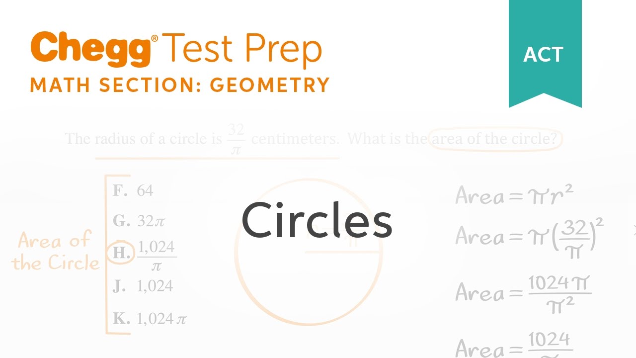 ACT Geometry: Circles - Chegg Test Prep