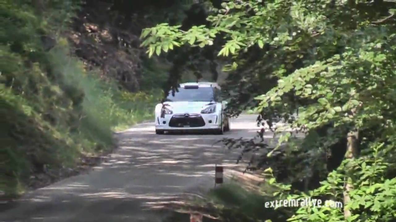 Test DS3 WRC Dani Sordo première sortie asphalte