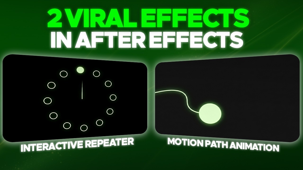 Two Viral Motion Graphics in After Effects! (Step-by-Step Tutorial)