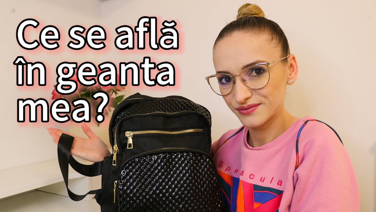 Ce se afla in geanta mea 2025? | What's in my bag? | Ștefana Radu