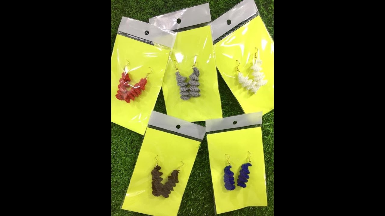 HOME ARTS 7: CROCHET | Spiral Earrings Pattern
