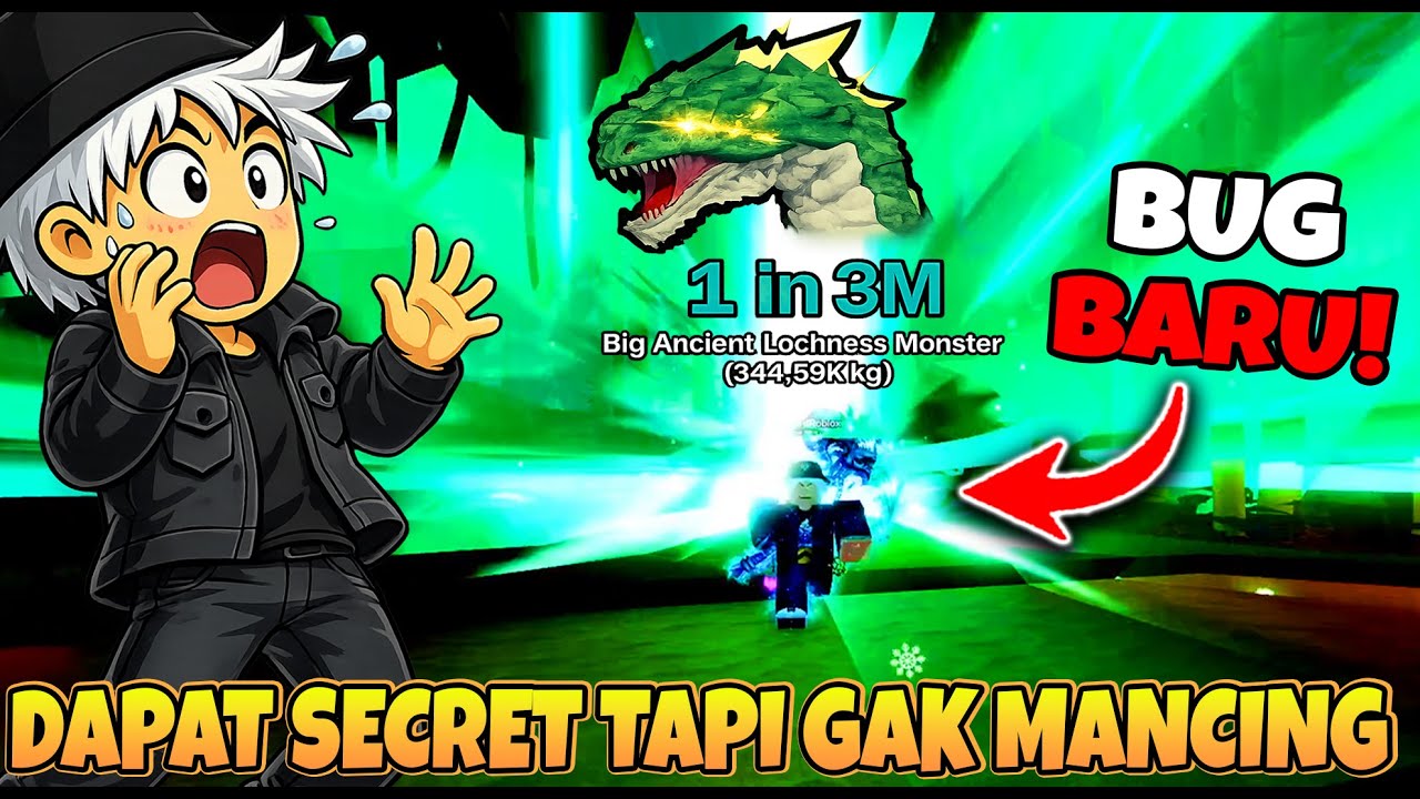 WAJIB NONTON! BUG DAPAT IKAN SECRET ANCIENT LOCHNESS MONSTER TANPA MANCING DI FISH IT