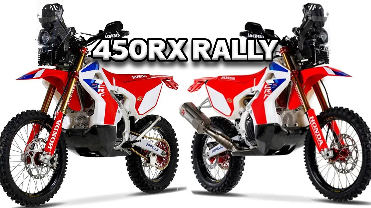 Новый раллийный мотоцикл Honda 450RX - Новости мотоциклетного спорта