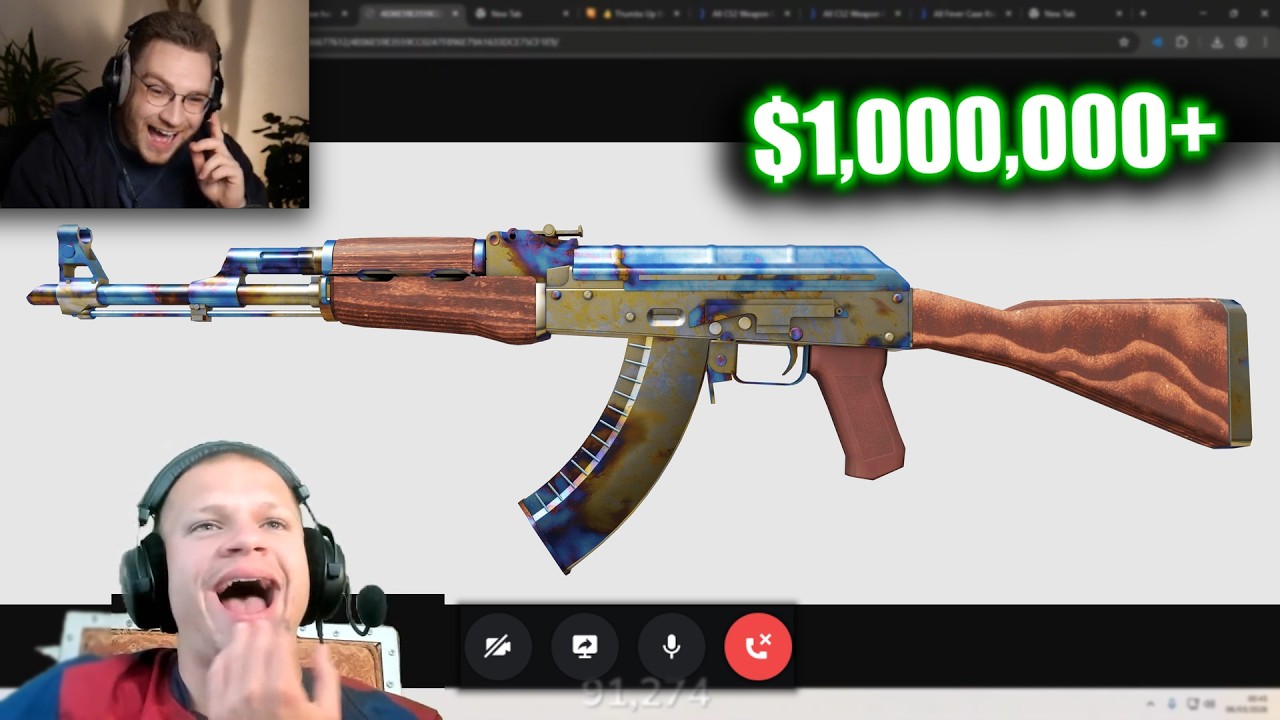 Best of ohnePixel hooking Jynxzi into CS2 Skins...