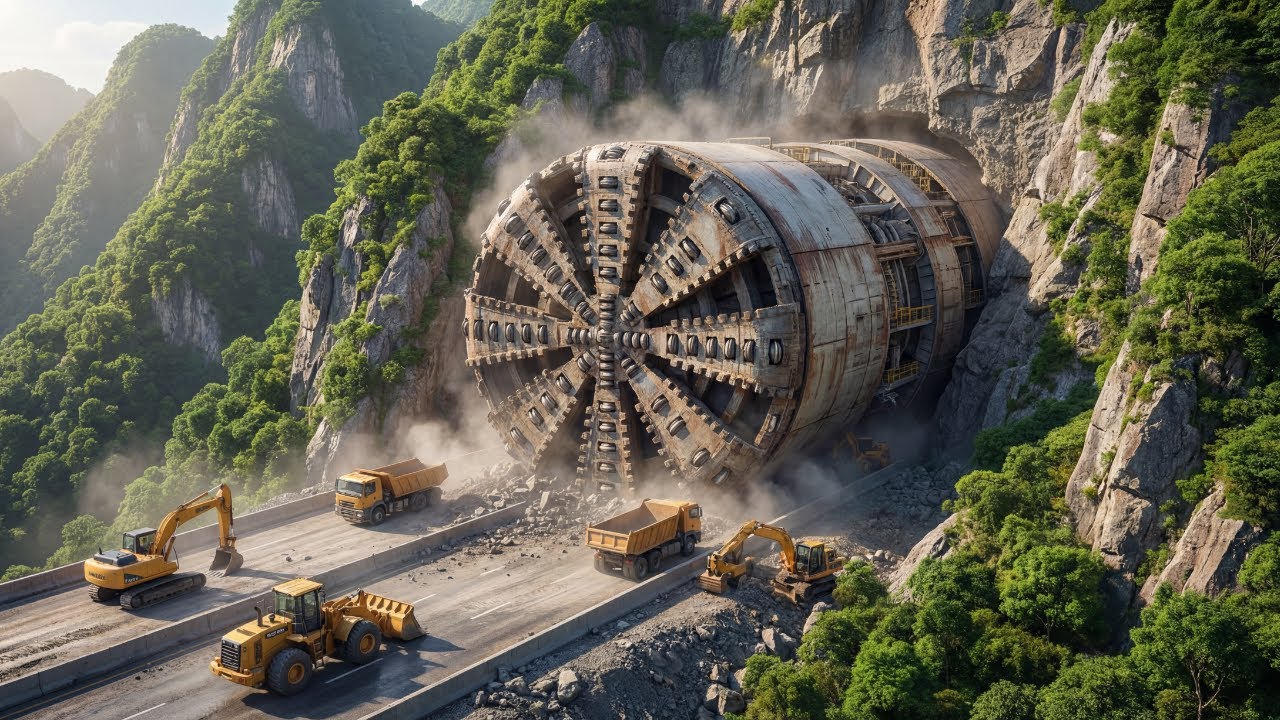 Inside the World’s Longest “UnderMoutain” Tunnel: How China Builds 20 km Mountain Tunnels That Shock