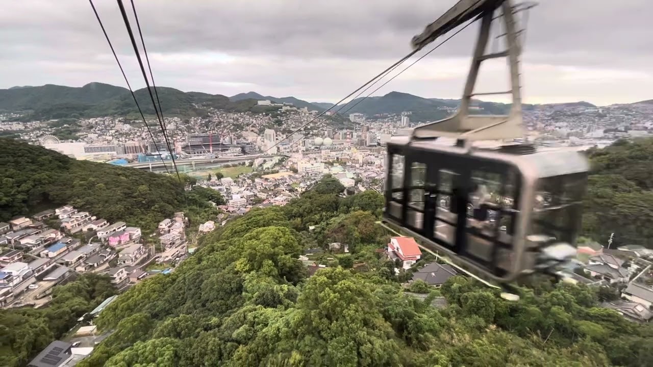 長崎・ロープウェイ(上り)