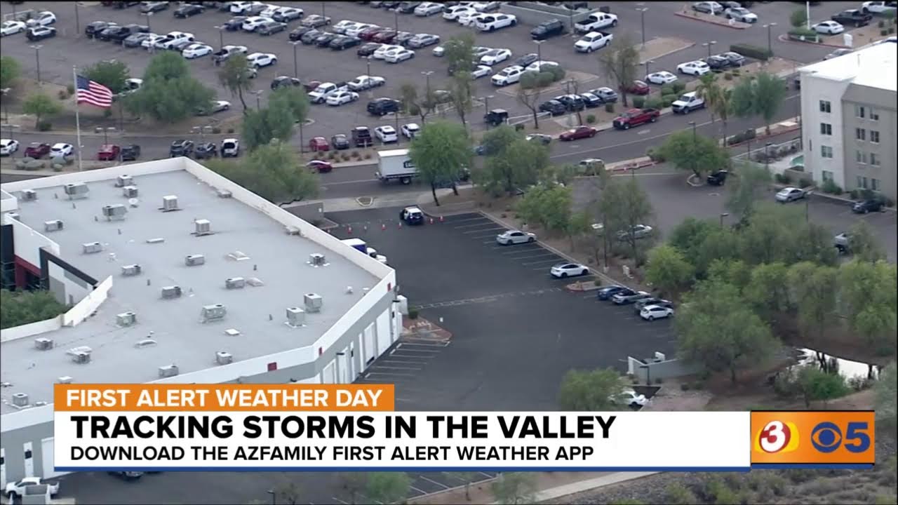 LIVE NOW: Tracking monsoon storms around Phoenix