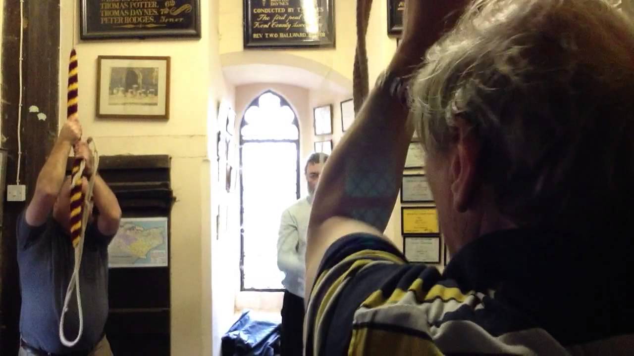 Bell ringing at Frittenden, Kent