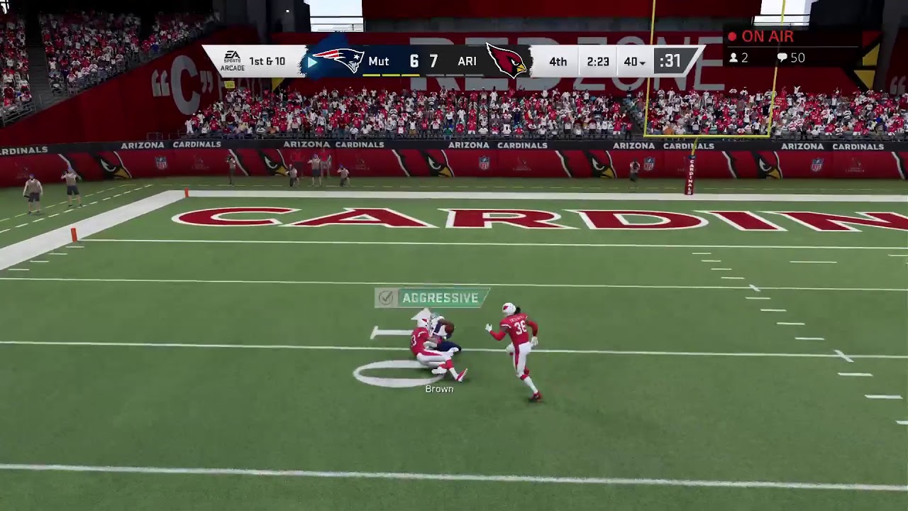 Madden NFL 20: Road to level 50.