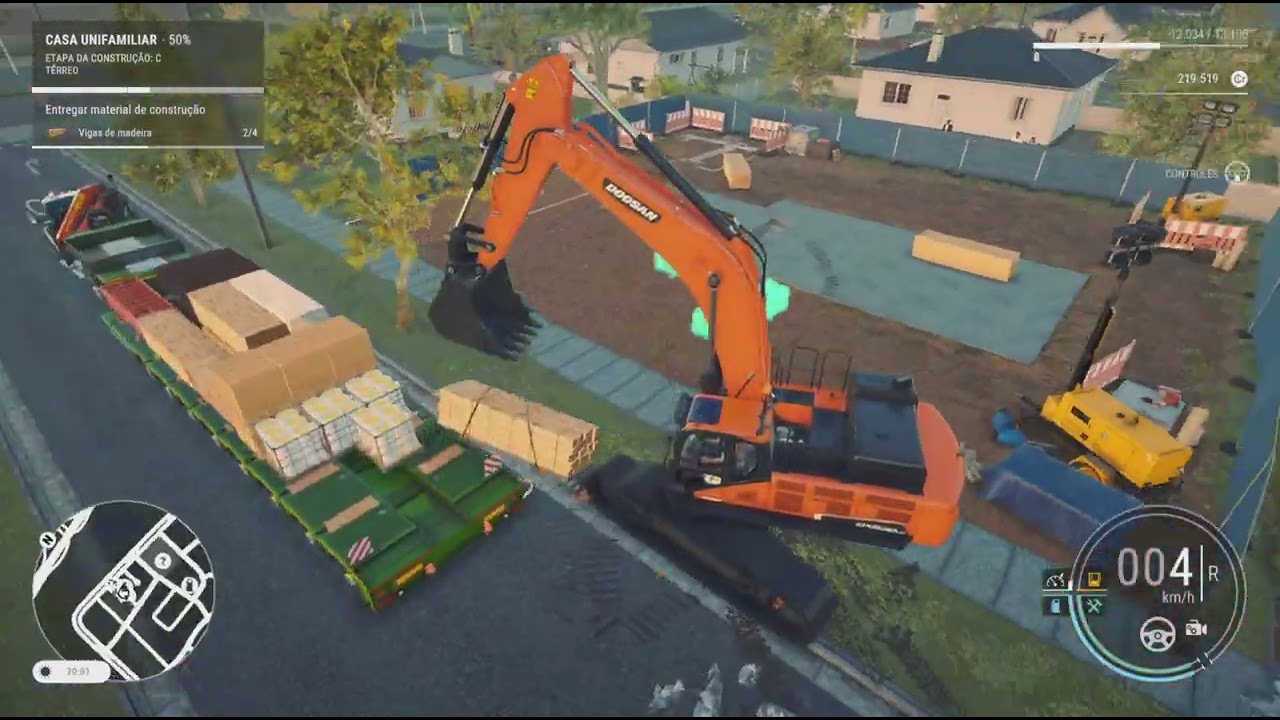 Construction Simulator [PS5] Construindo Casa Unifamiliar PART:08