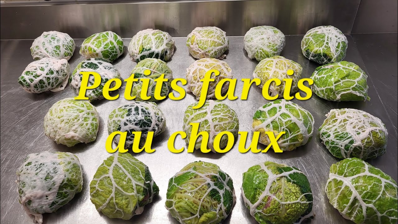 Petits farcis au choux