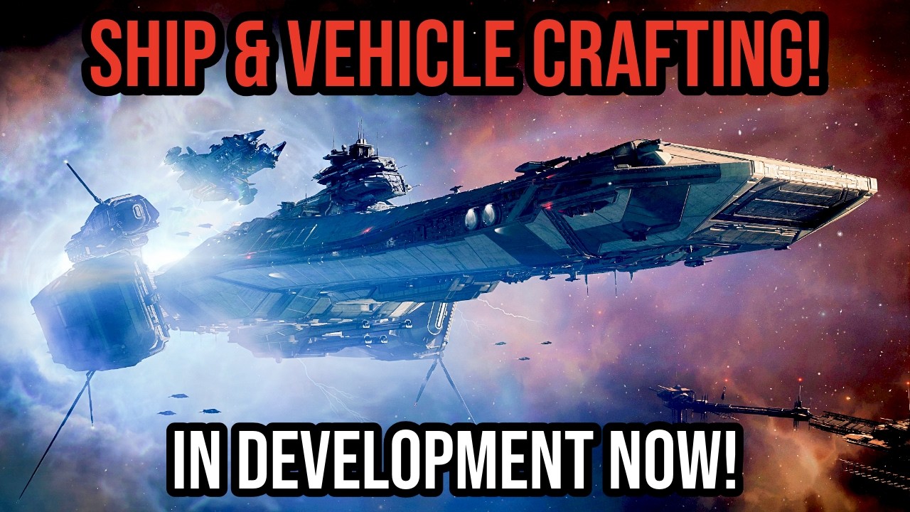 SHIP CRAFTING Is Coming to Star Citizen!