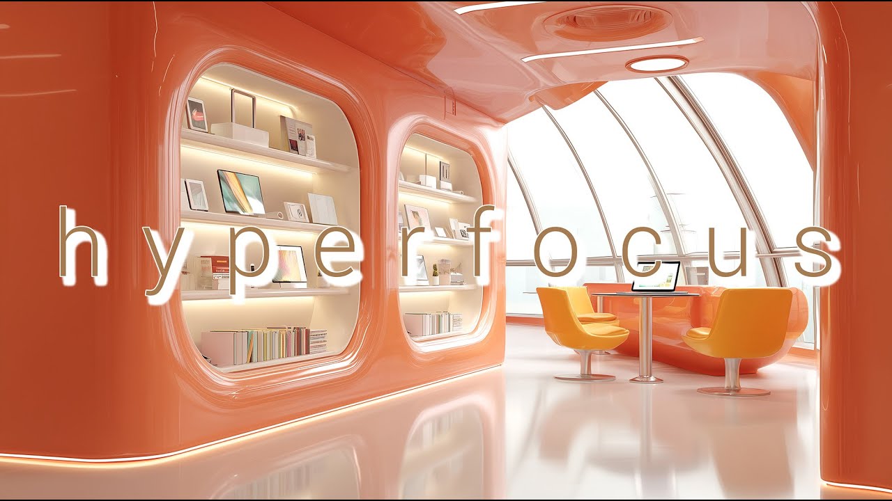 Next-Level Productivity &bull; Futuristic Space Focus for Study, Writing & Deep Work - Playlist 1
