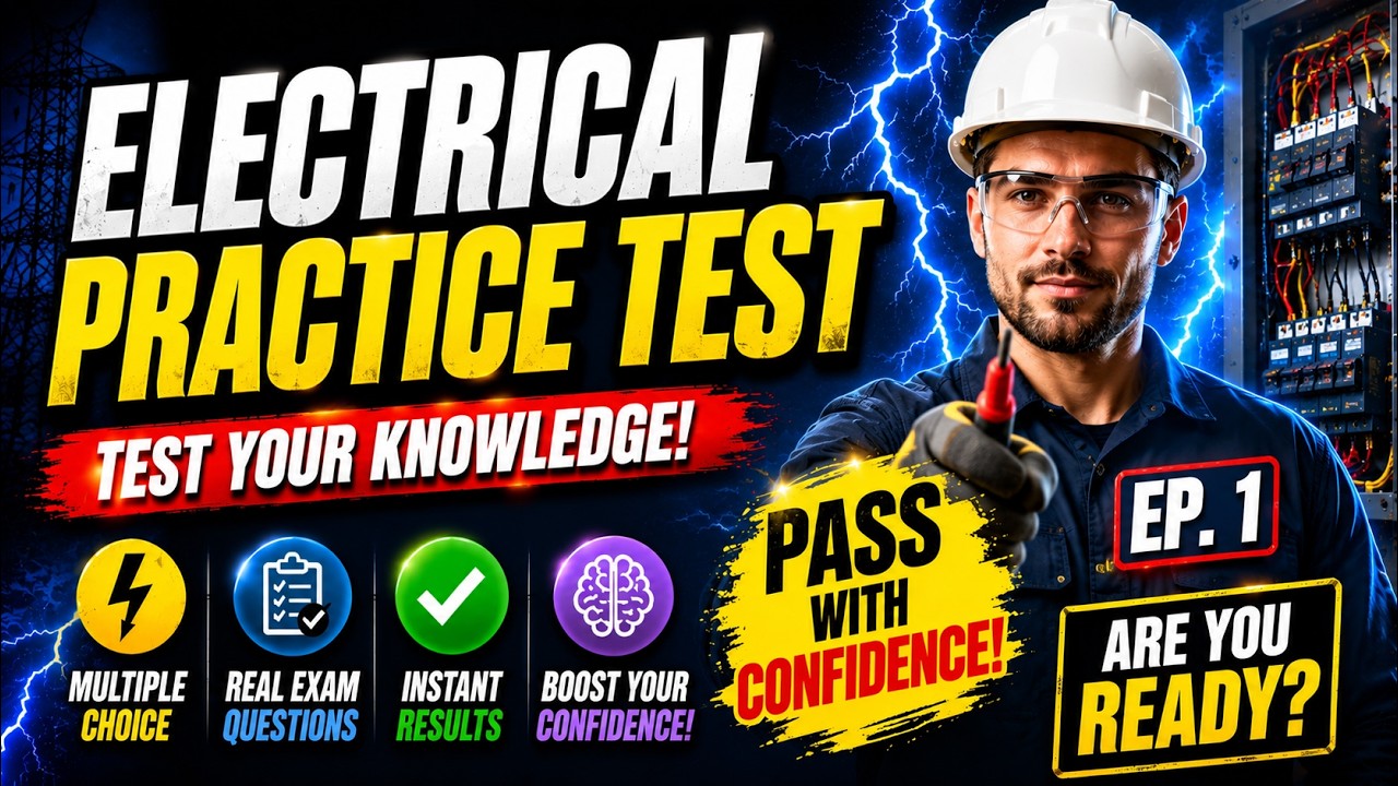 MASTER Electrician License Practice Exam PART 1