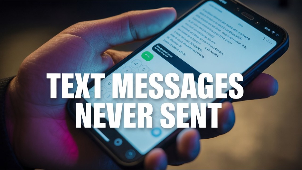 Text Messages Never Sent