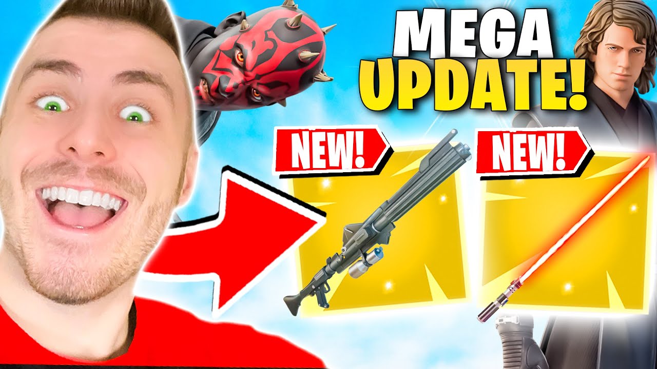 *MEGA* STAR WARS FORTNITE UPDATE!!