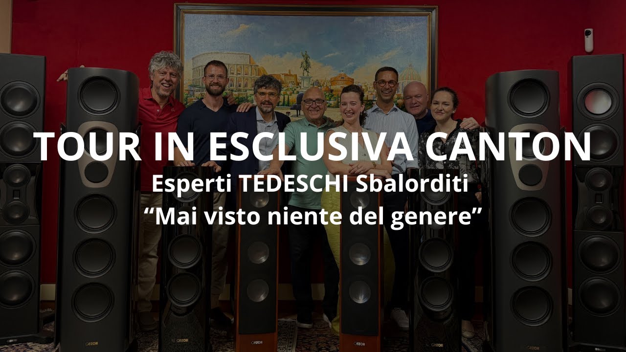 Canton Senza Parole! Tour Esclusivo: Lo Showroom Hi-Fi che Ha Sbalordito l’Europa!