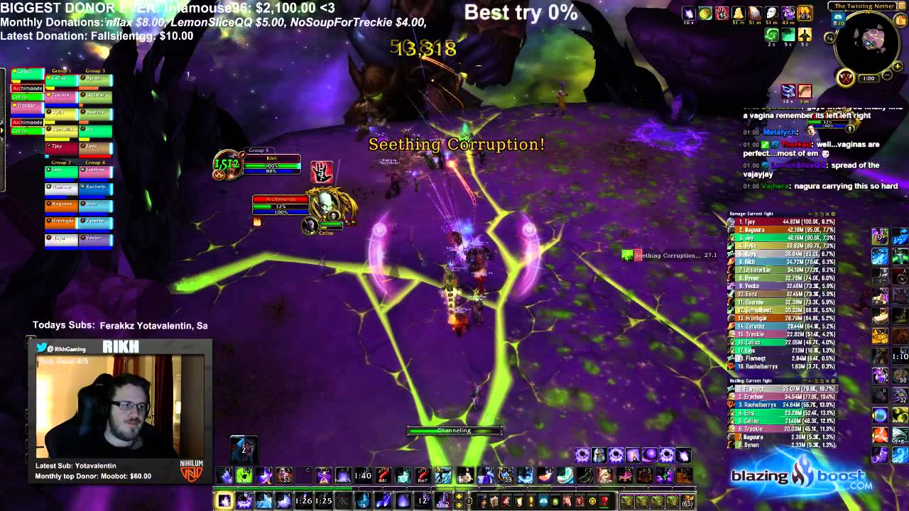 Nihilum vs Mythic Archimonde - Arcane Mage PoV