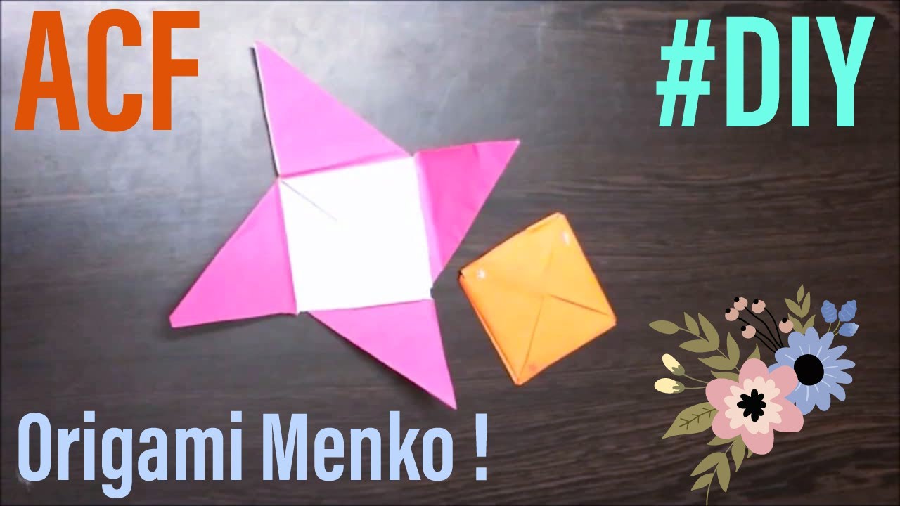 Origami Menko |#trending #craft #fun #diy #origami #crafts #ideas #papercrafts #creative #easy #cute