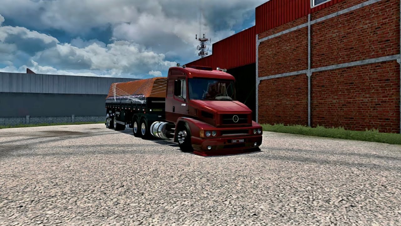 1938 BICUDO NO POUXE DA 2 EIXOS CARGA DE CEBOLA RODANDO NO MAPA ELDORADO PRO Euro Truck Simulator 2
