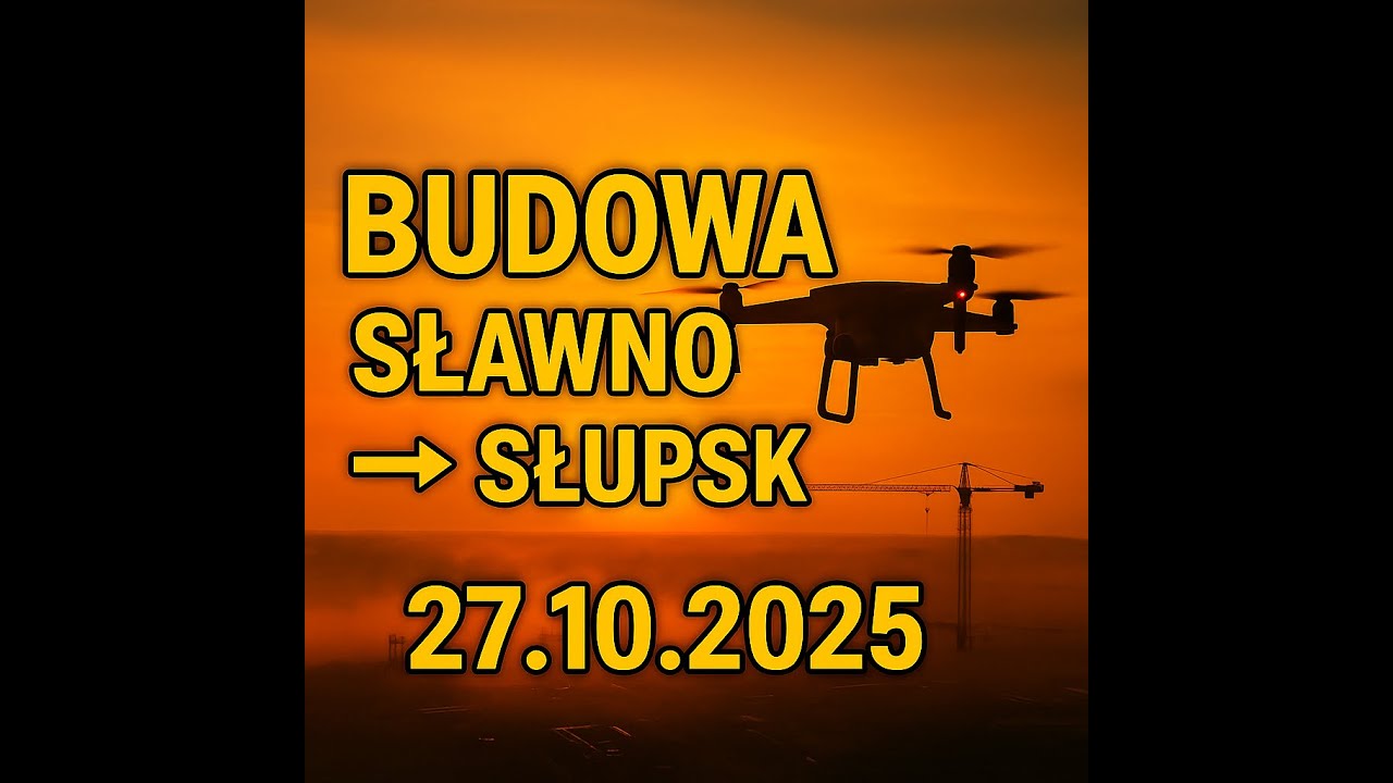 Budowa Drogi ekspresowej S6. Odcinek Sławno - Słupsk 27.10.2025 Inspekcja wizualna
