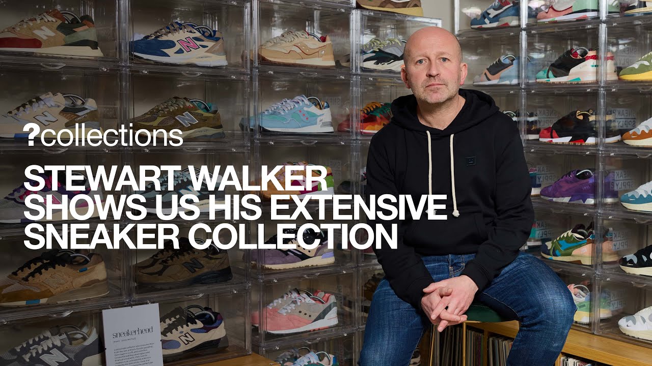 size? collections - Stewart Walker shows us his extensive sneaker collection