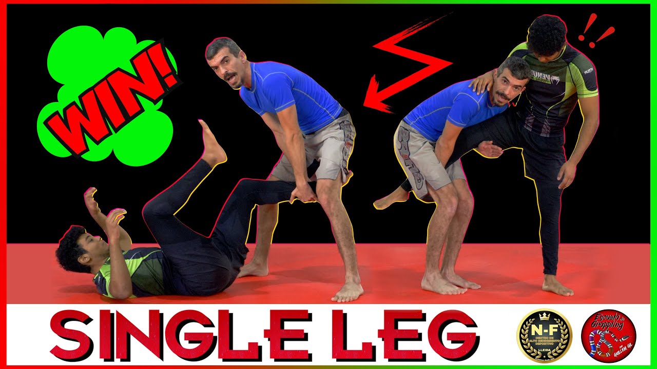 ES F&Aacute;CIL DERRIBAR.. SI SABES C&Oacute;MO | DERRIBO SINGLE LEG  **TUTORIAL**  Escuela de Grappling